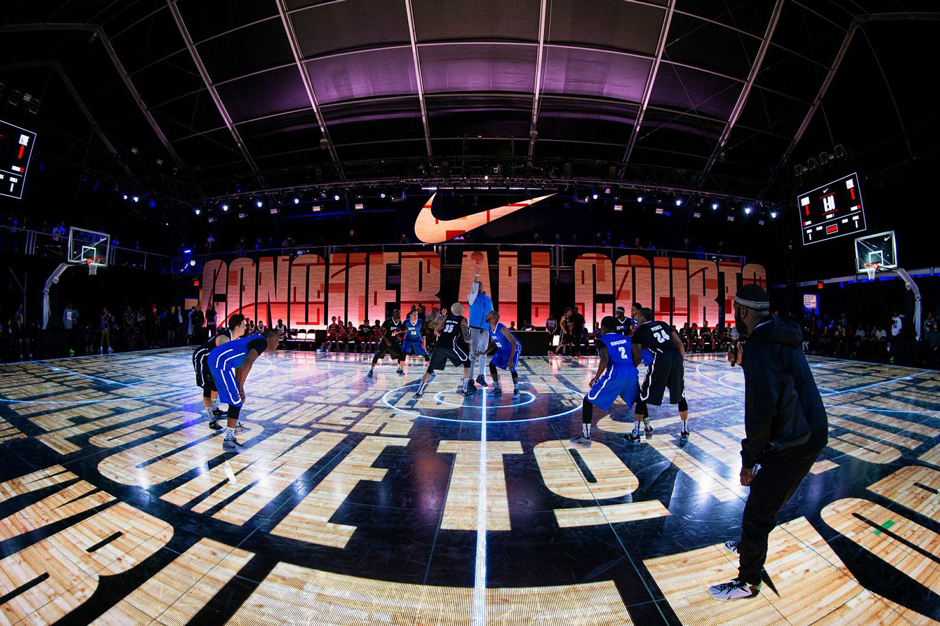 indoor nike basketball