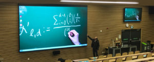 LED screens are replacing projector systems as first choice for university lecture theatres