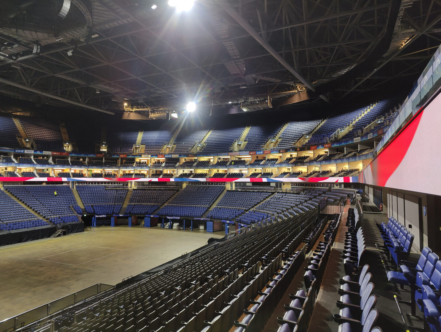 Our award winning o2 arena installation with digiled zeus digiled