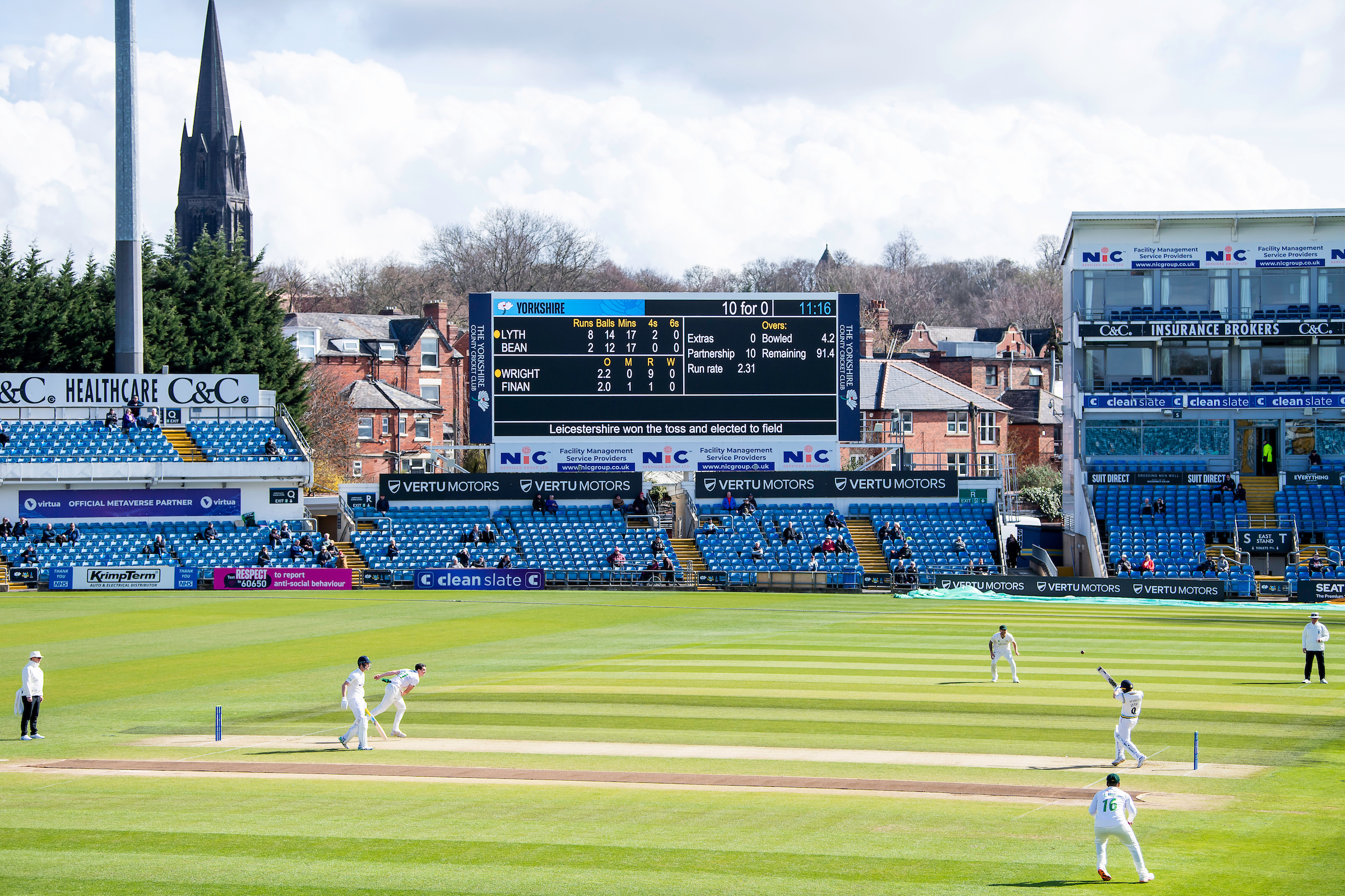 Yorkshire County Cricket Club v Leicestershire County Cricket Club