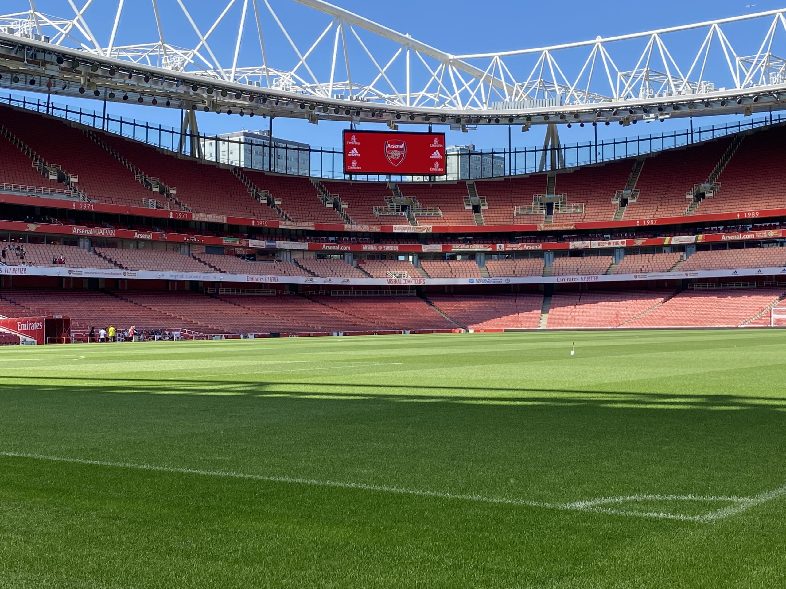 digiLED LED displays at Arsenal Emirates Stadium