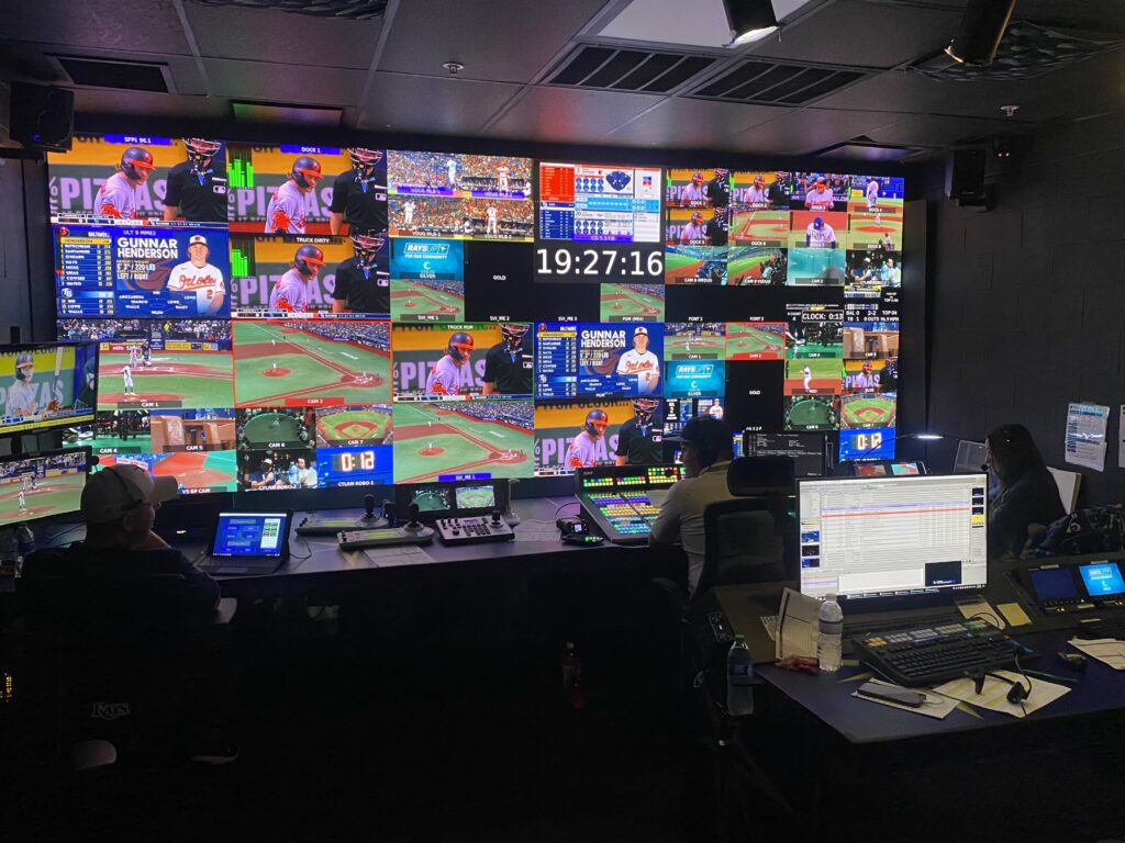 digiLED LED Screens for Tampa Bay Rays Control Room