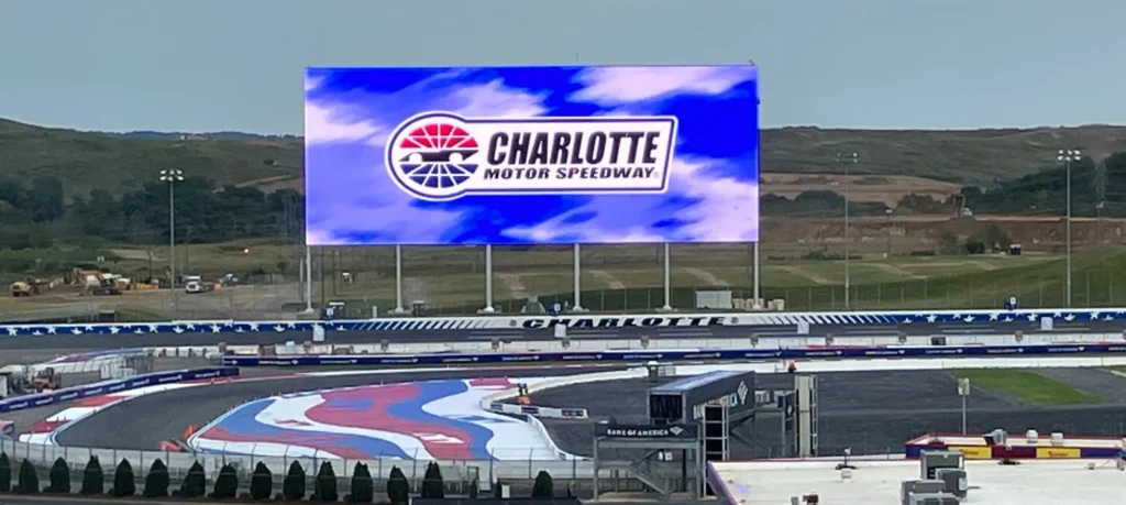 digiLED screen at Charlotte Motor Speedway