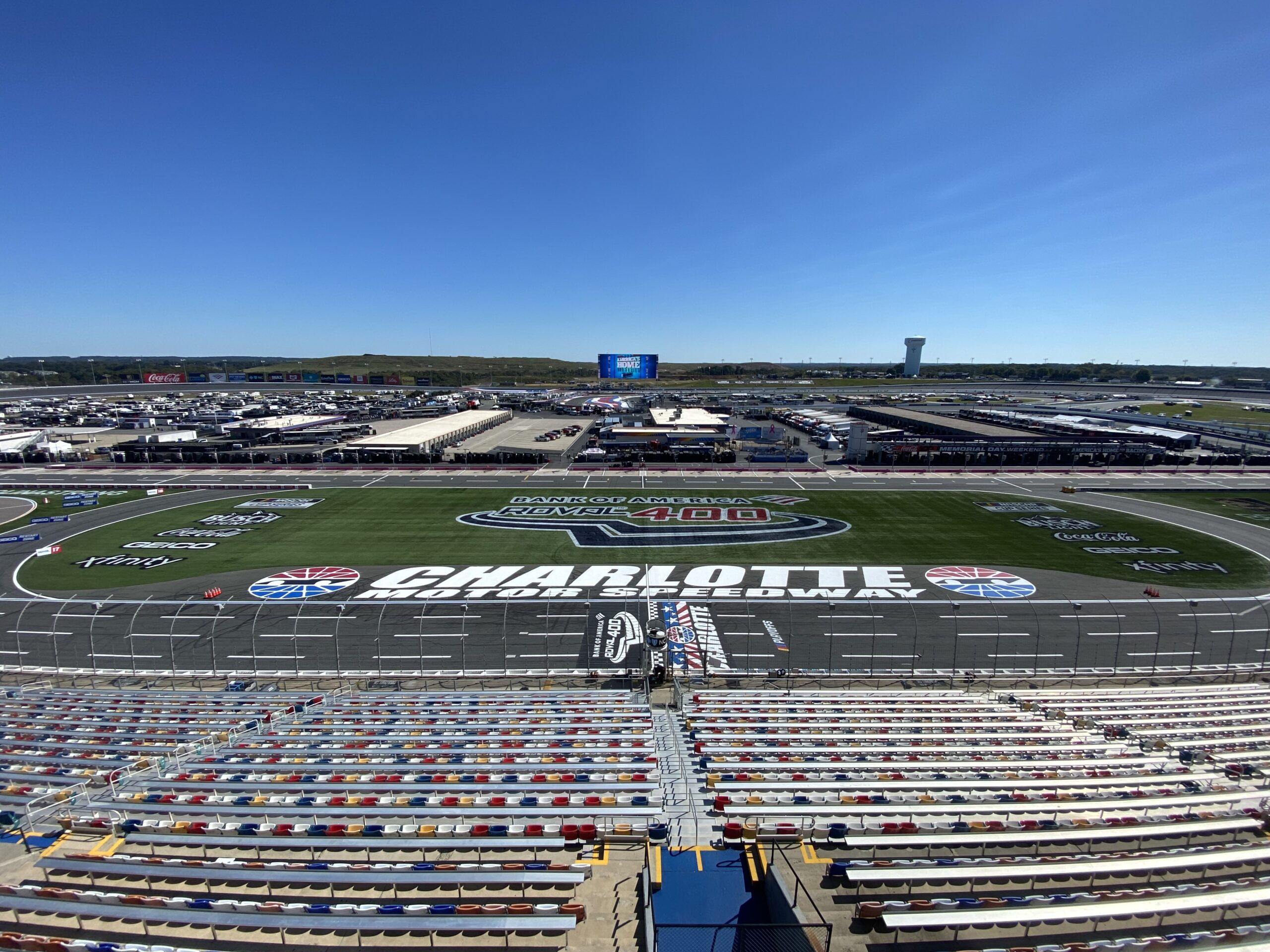 digiLED installation at Charlotte Motor Speedway