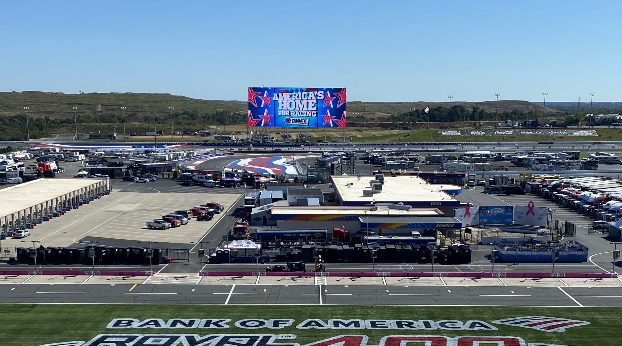 Charlotte Motor Speedway - VISION ULTRA LED screen