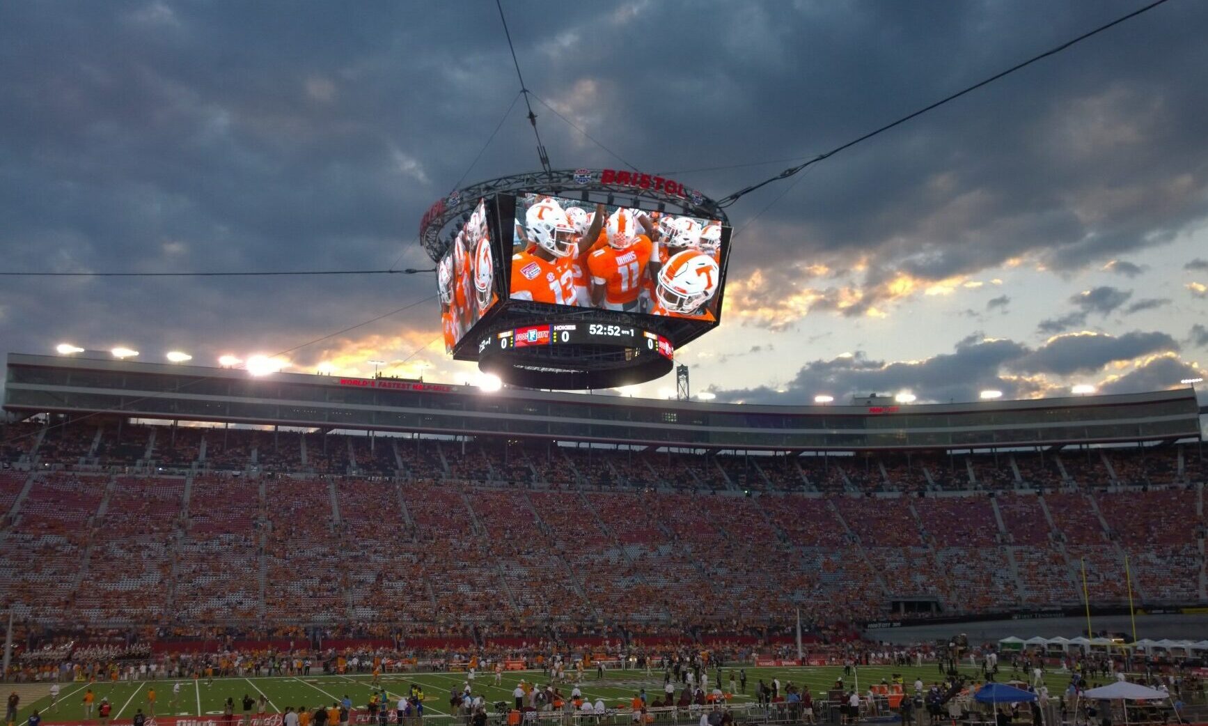 Engineering feats - led screen