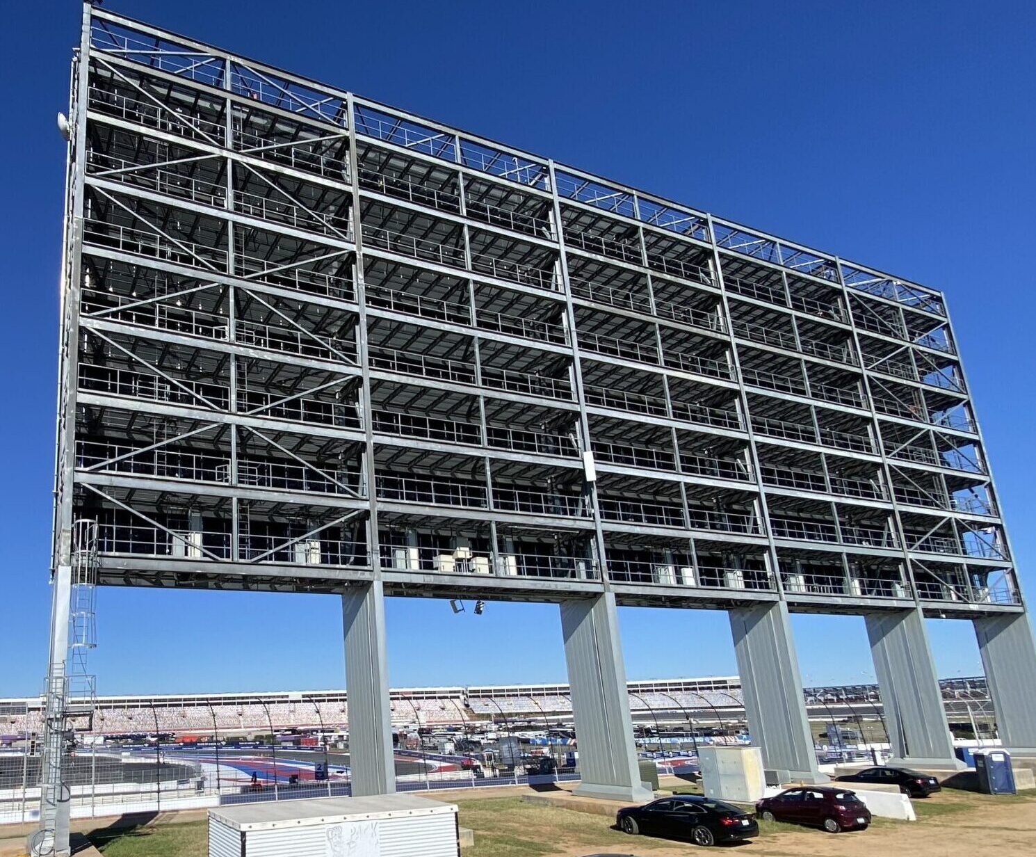 Charlotte Motor Speedway LED screen framework