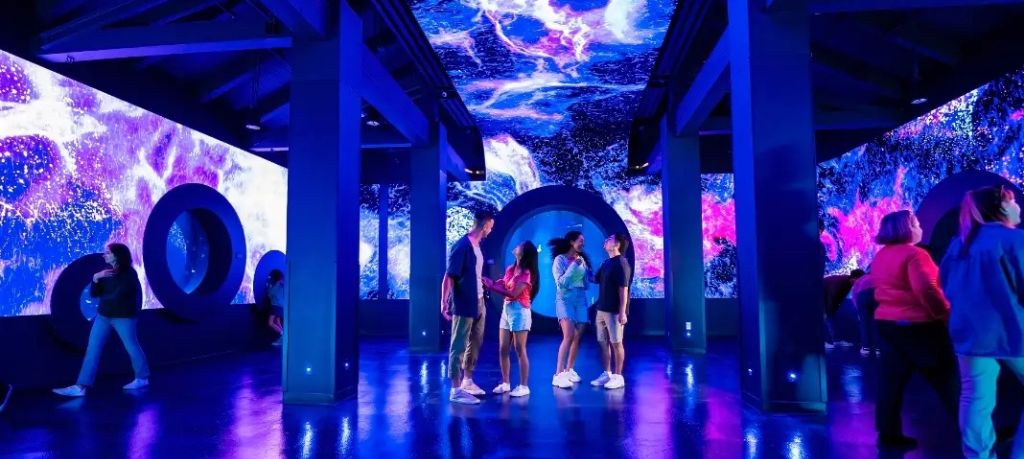 digiLED immersive LED display at SeaWorld San Diego