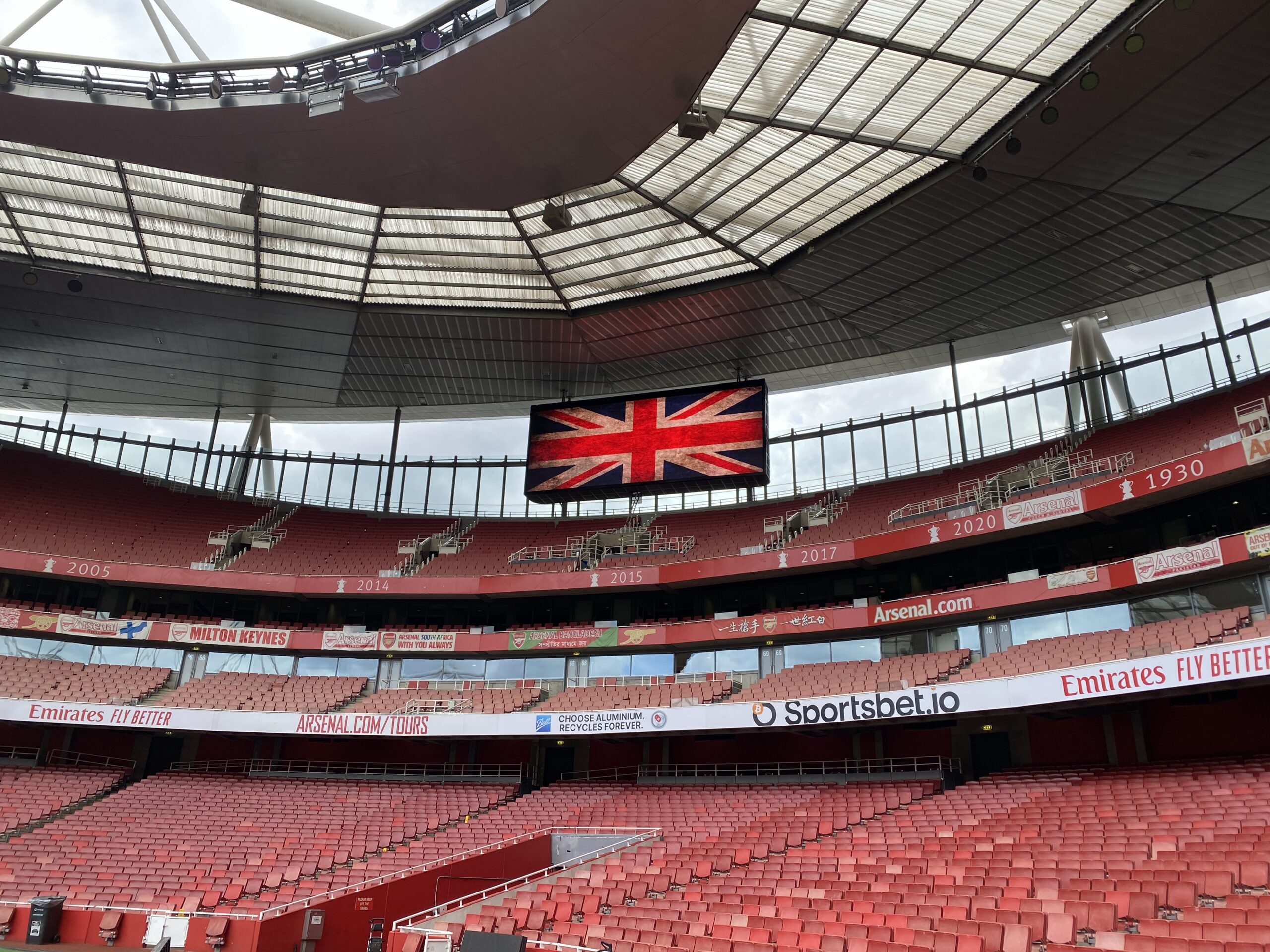 digiLED LED displays at Arsenal Emirates Stadium