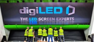 digiLED LED welcome wall at the Ovo Hydro