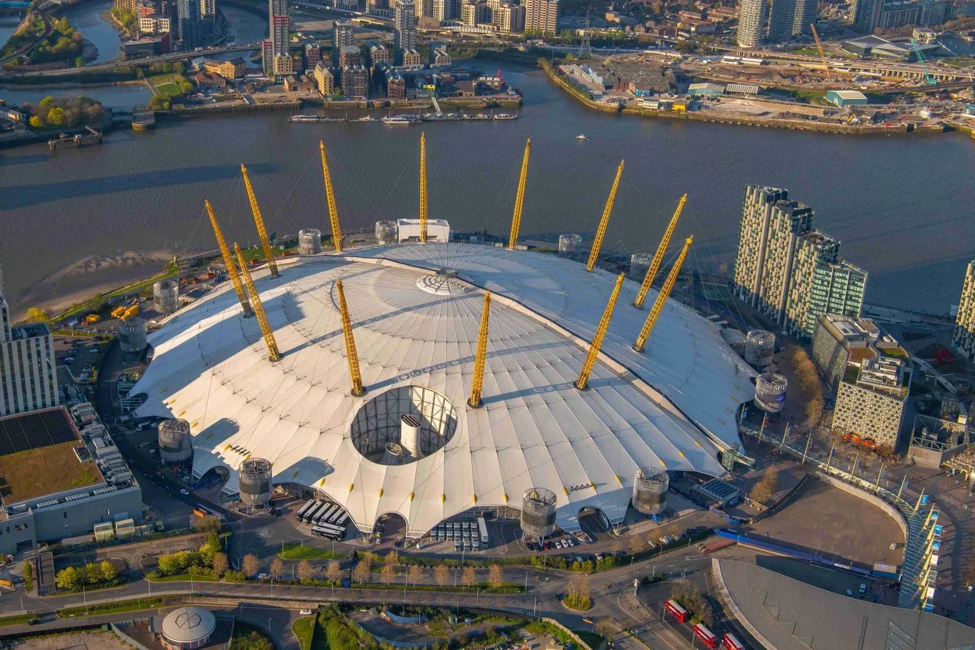 The O2 London Aerial Image The O2 London Aerial Image