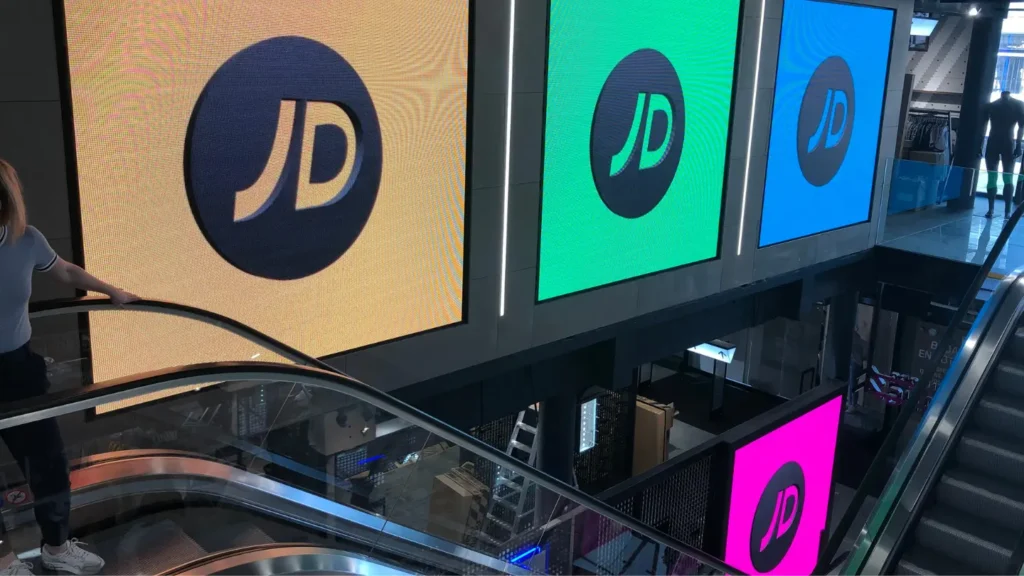 Screen for retail