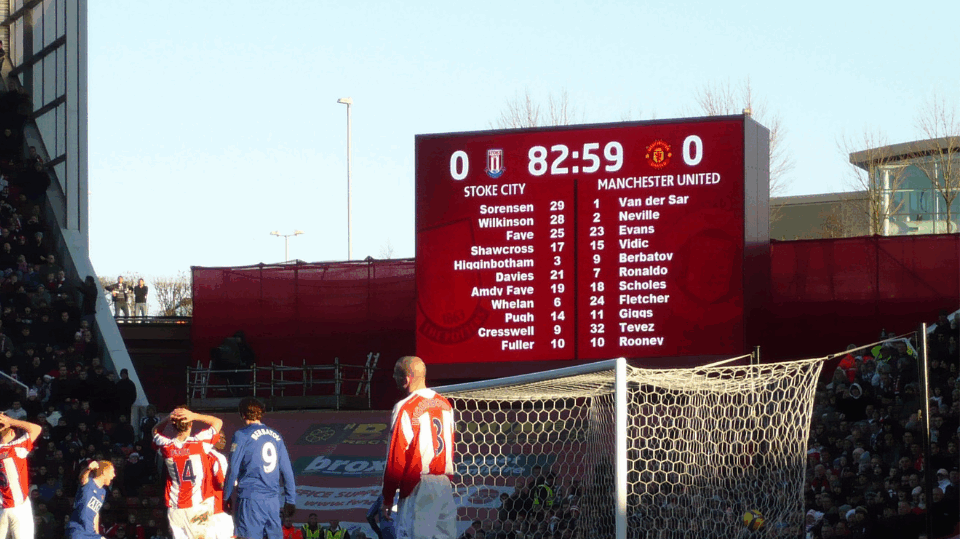 Sports highlight screens Sports highlight screens