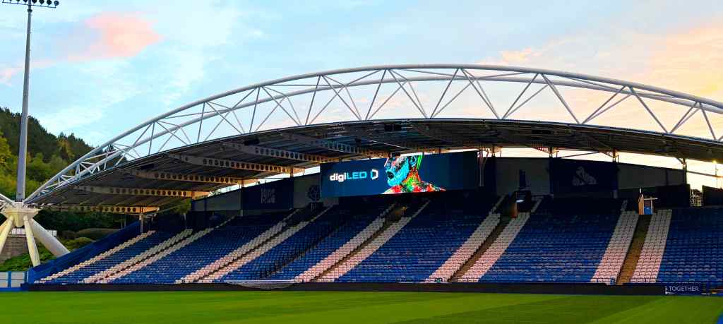 Huddersfield Town AFC Accu Stadium digiLED highlights screen