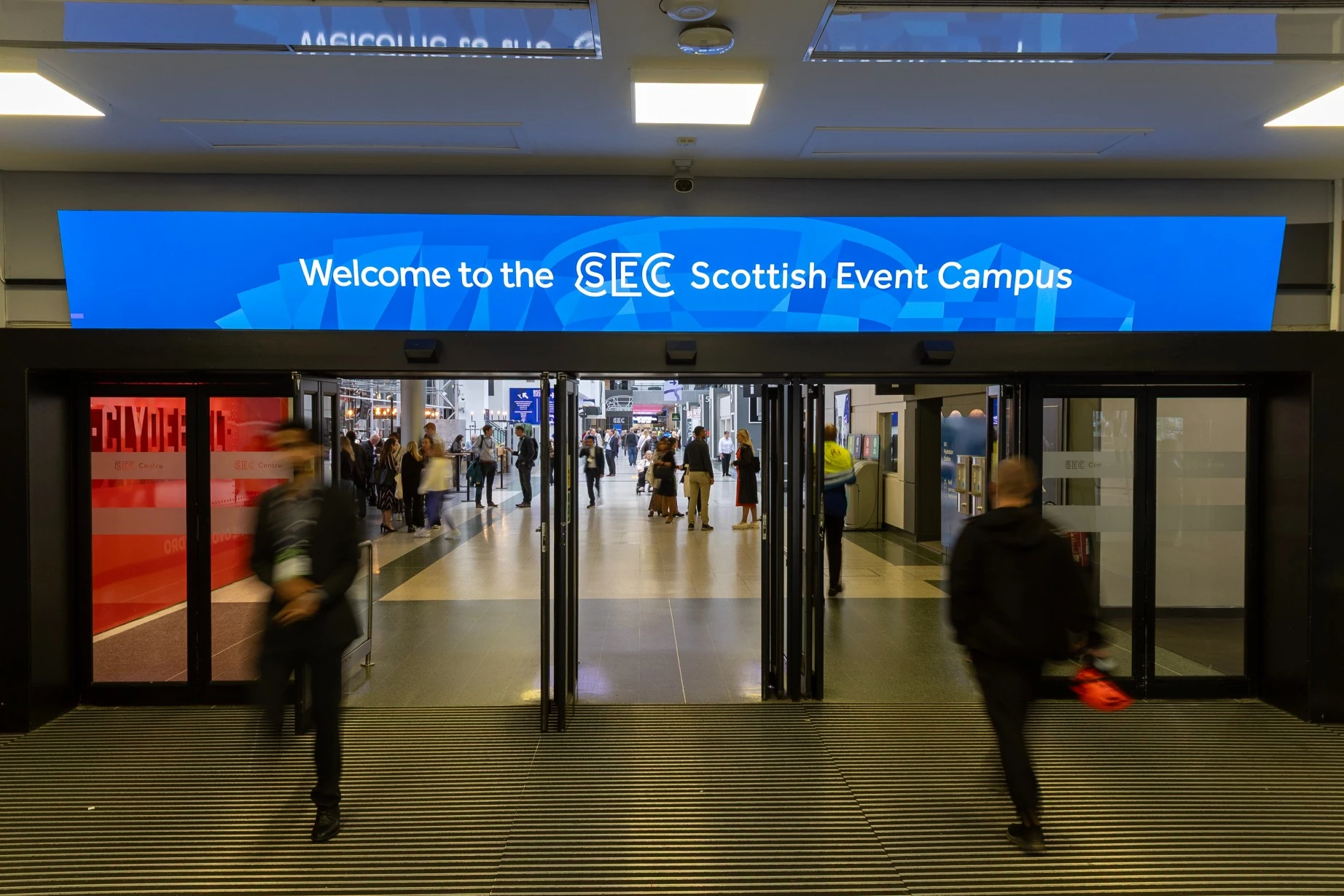 LED screens for exhibition halls