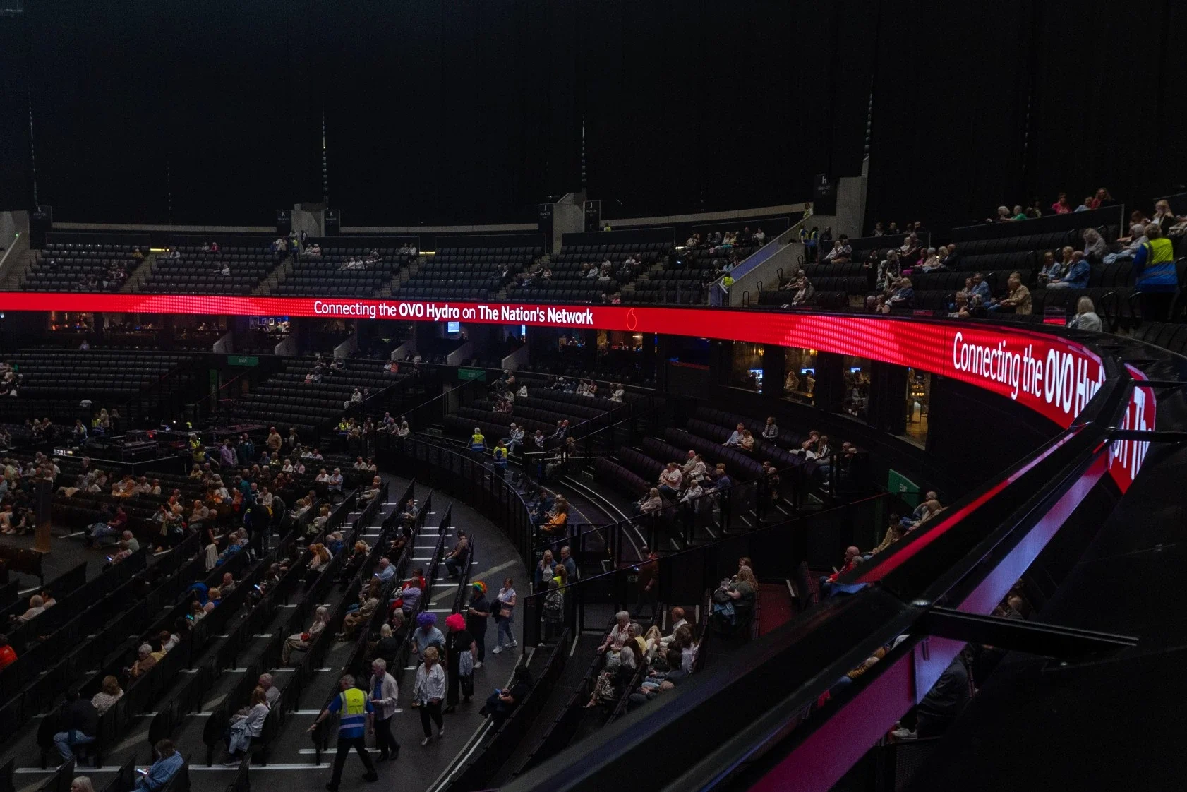 Bespoke mid-tier ribbon LED displays