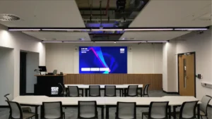 LED displays for education at University of Derby