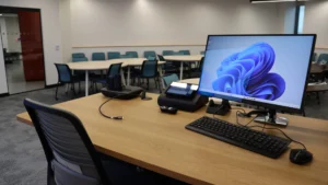 LED displays for education at University of Derby