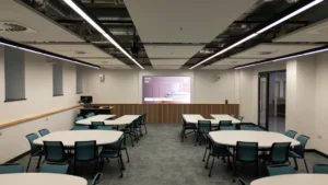 LED displays for education at University of Derby