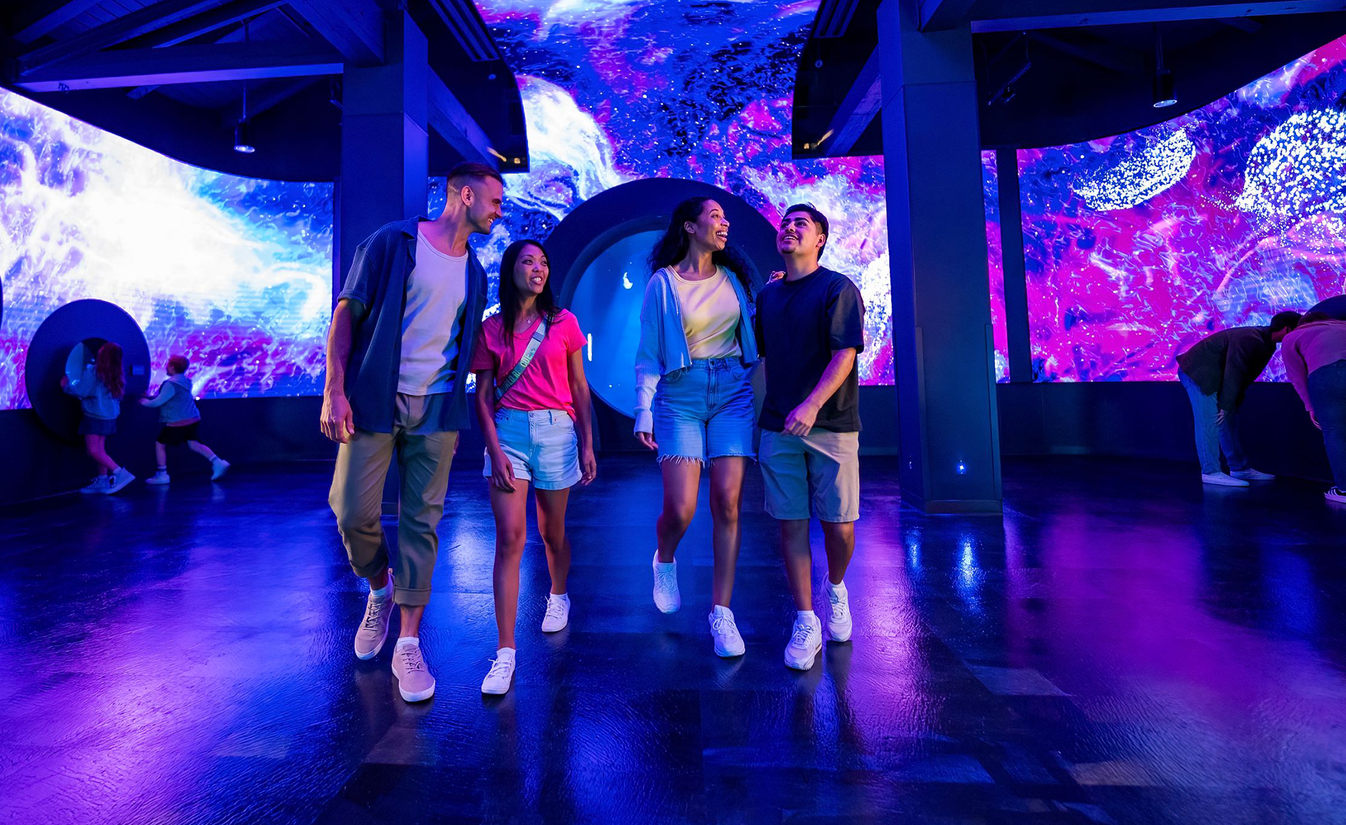 Immersive LED screen applications