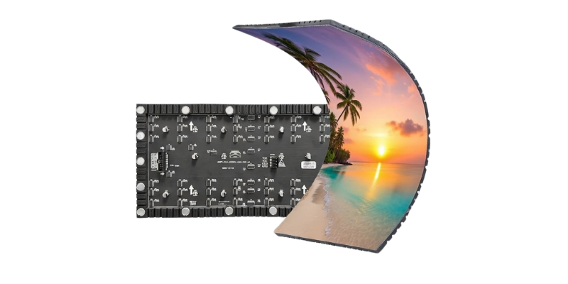 digiFLEX curved LED screen by digiLED