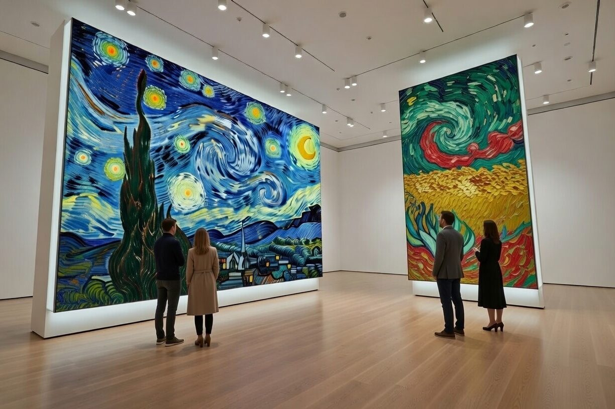 Art gallery screens digiTHIN XS Q