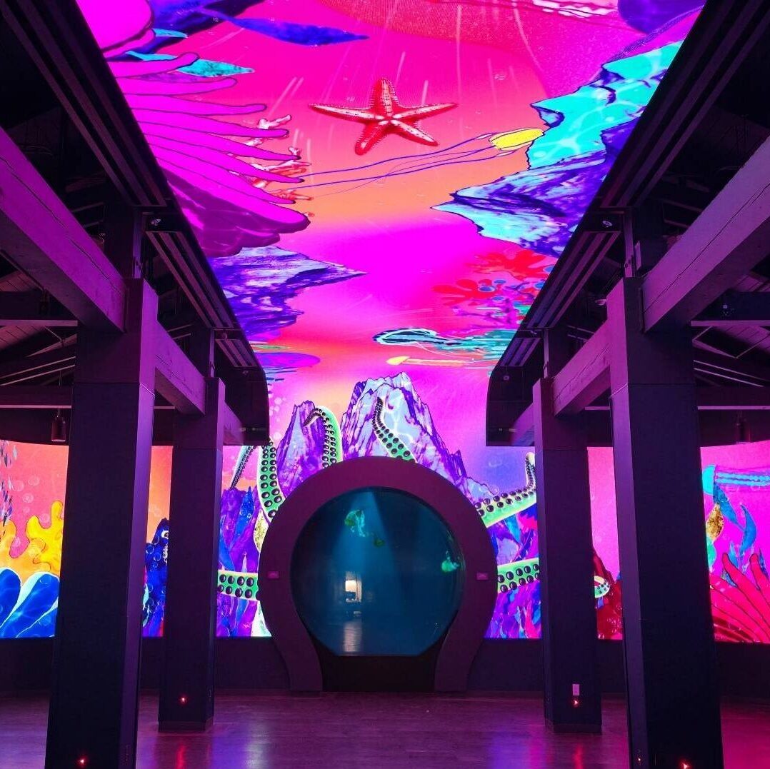 digiTHIN XS Q for immersive LED screen applications