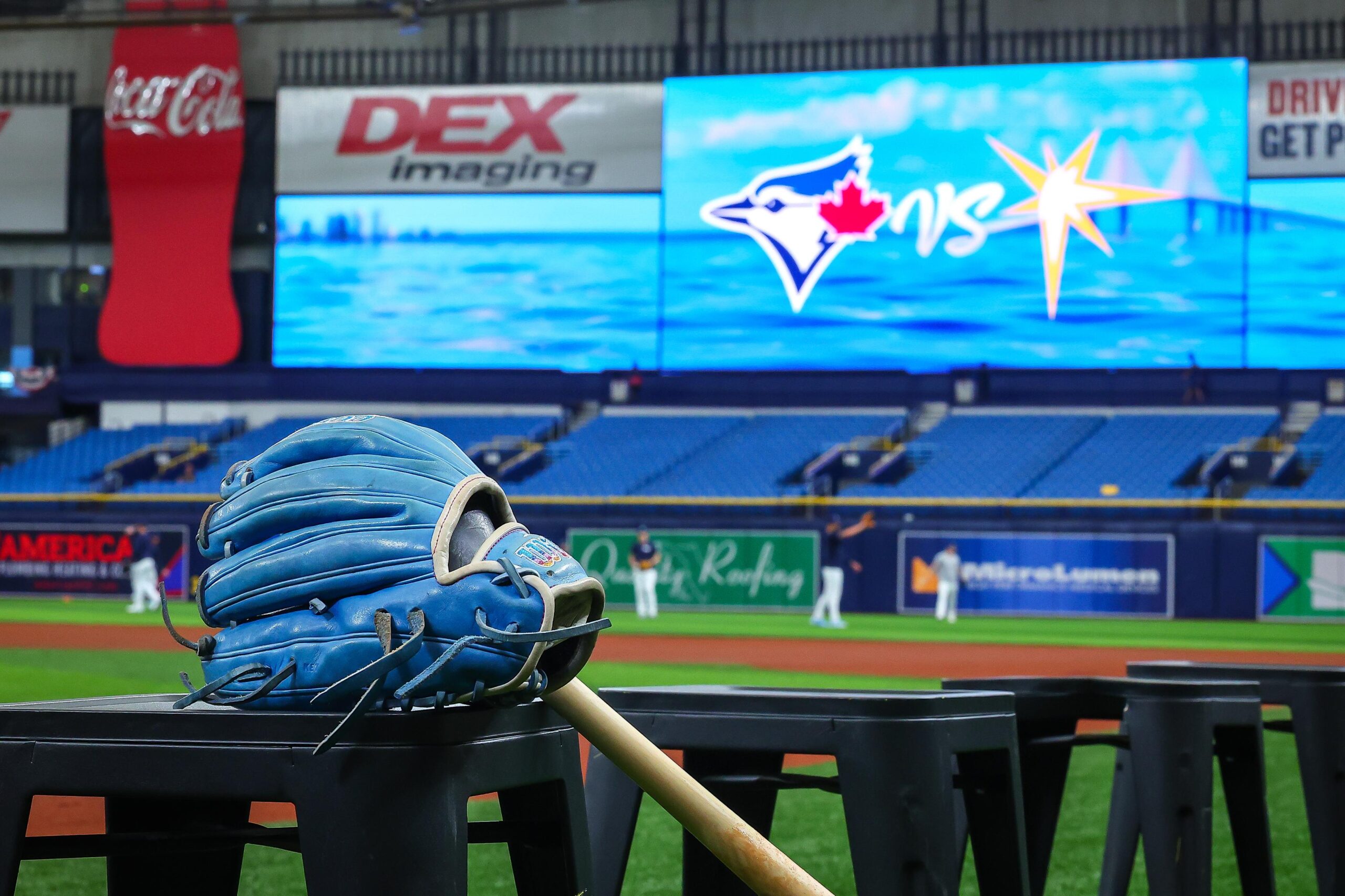 Stadium LED screens at Tampa Bay Rays