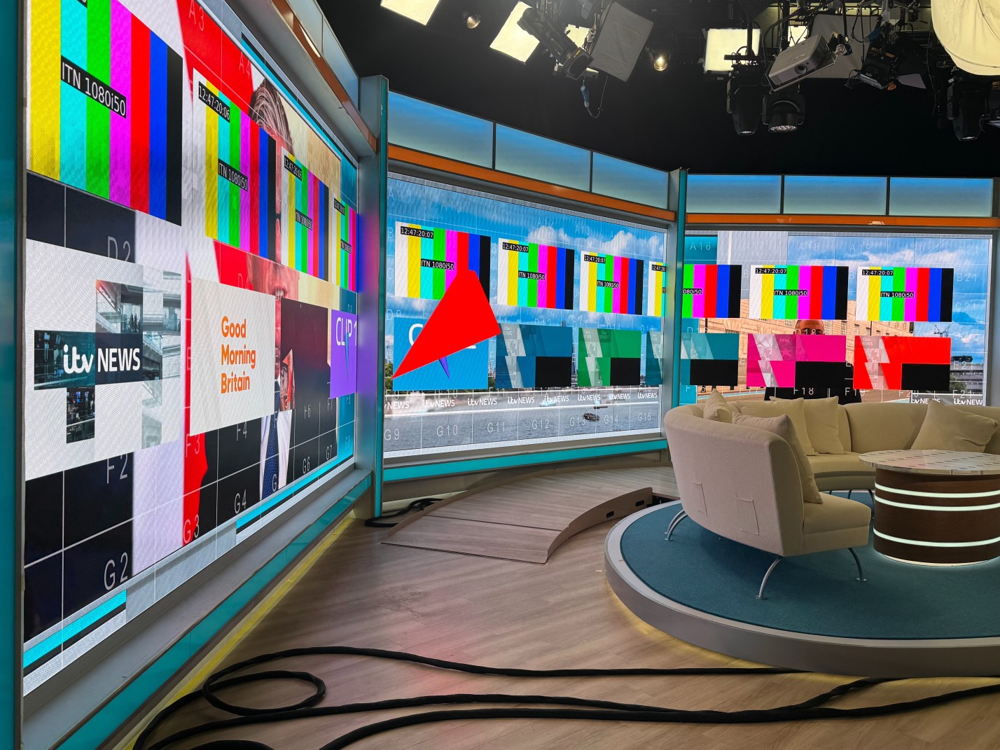 ITN LED broadcast studio upgrade