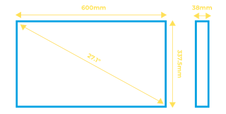 digiTHIN NANO COB cabinet dimensions digiTHIN NANO COB cabinet dimensions