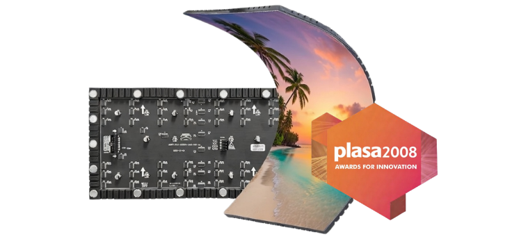 digiFLEX curved LED screen by digiLED