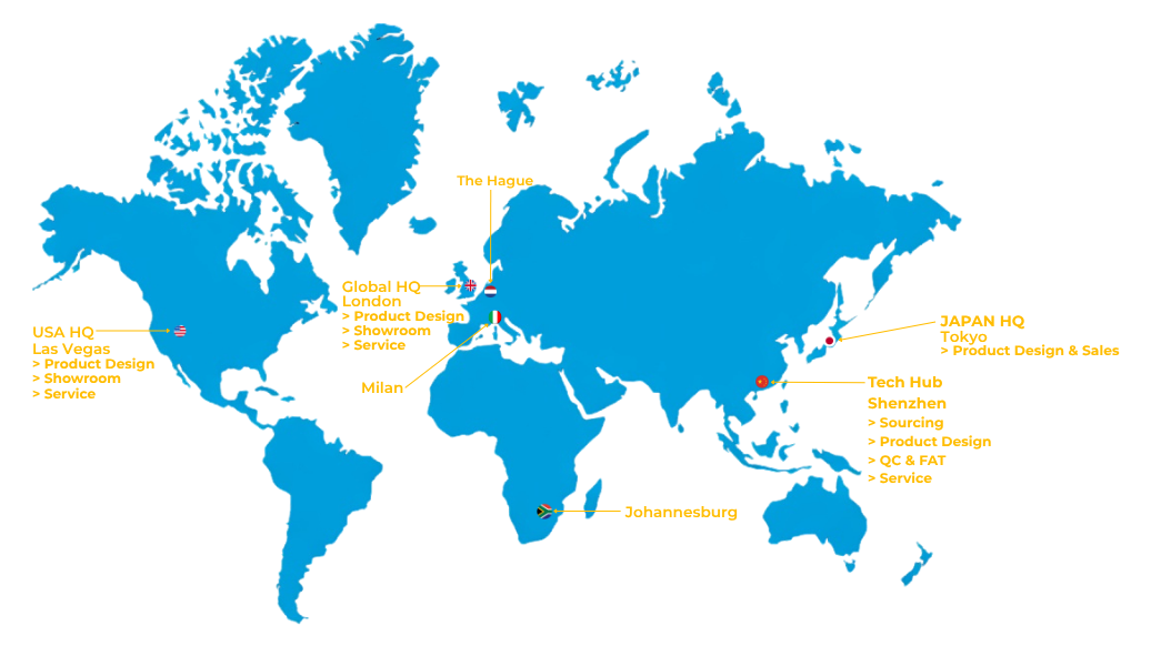 digiLED Global Offices digiLED Global Offices