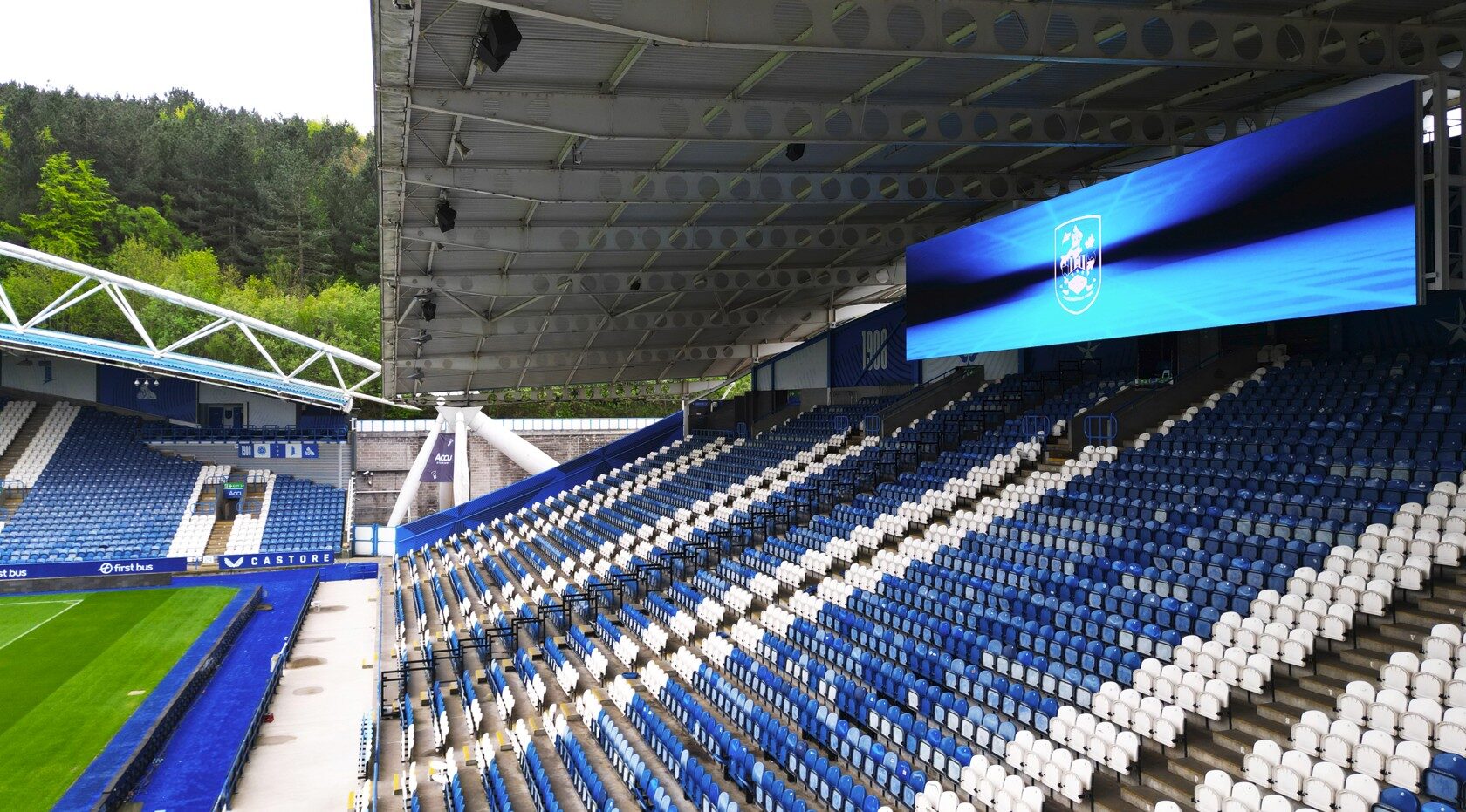 Huddersfield Town Accu Stadium LED screens by digiLED Huddersfield Town Accu Stadium LED screens by digiLED