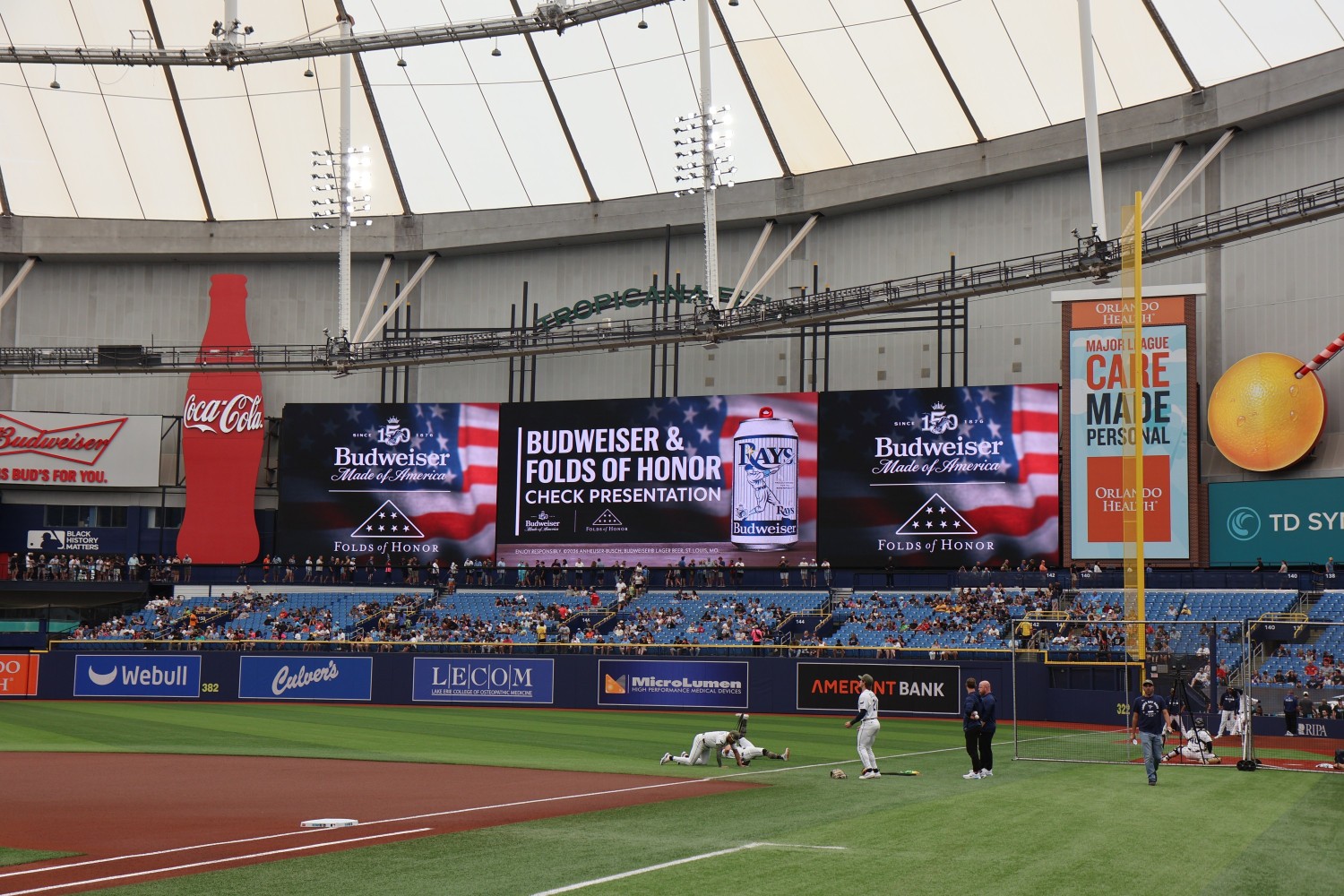 Tampa Bay Ray digiLED sports stadium screen
