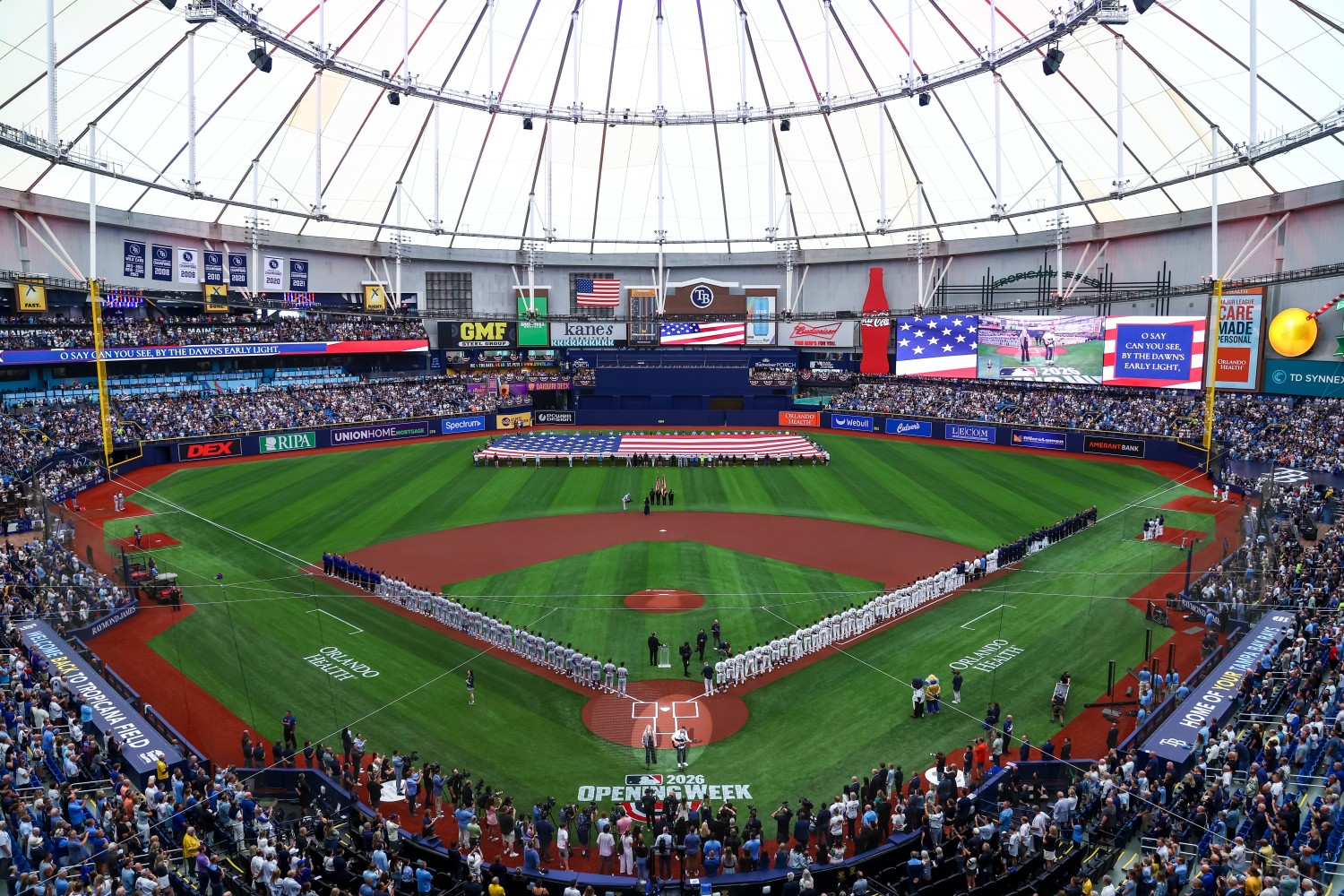 Tampa Bay Ray digiLED sports stadium screen