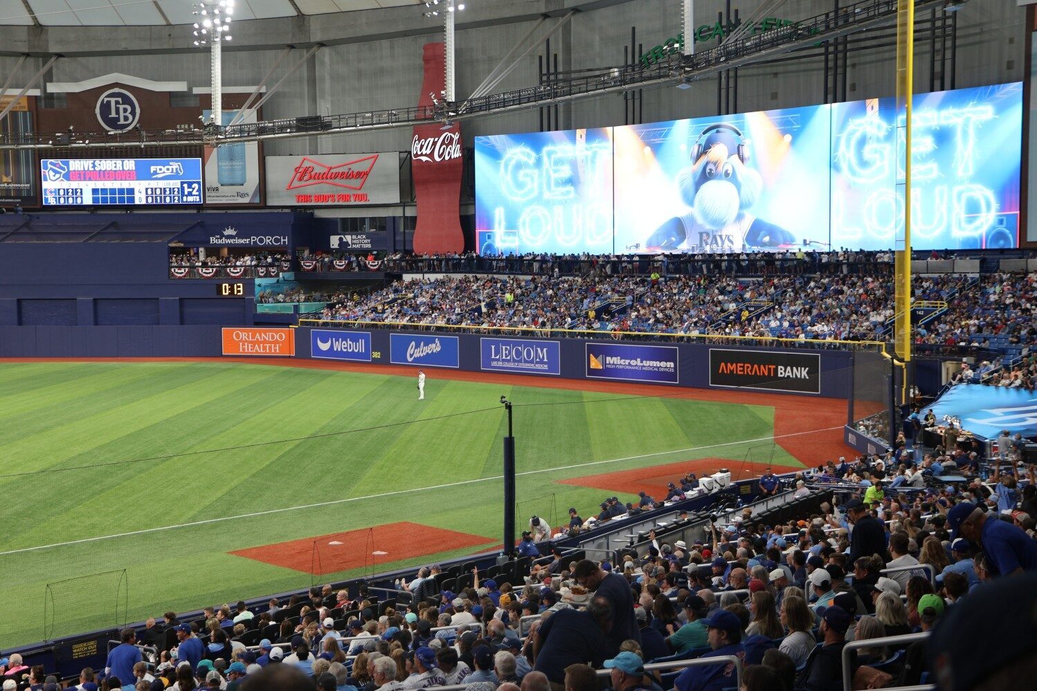 Tampa Bay Ray digiLED sports stadium screen