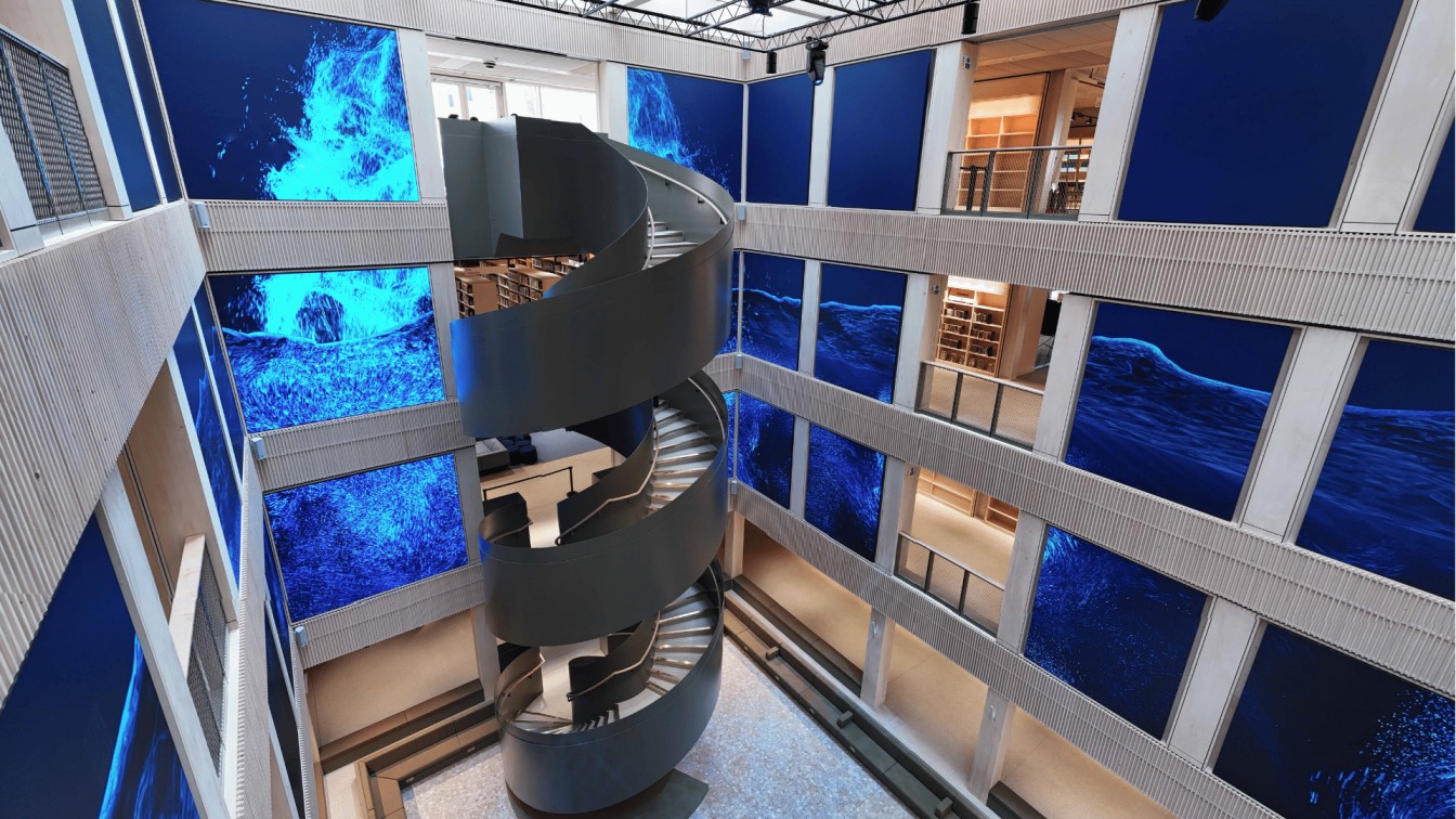 Immersive LED installation at Culture House Sunderland