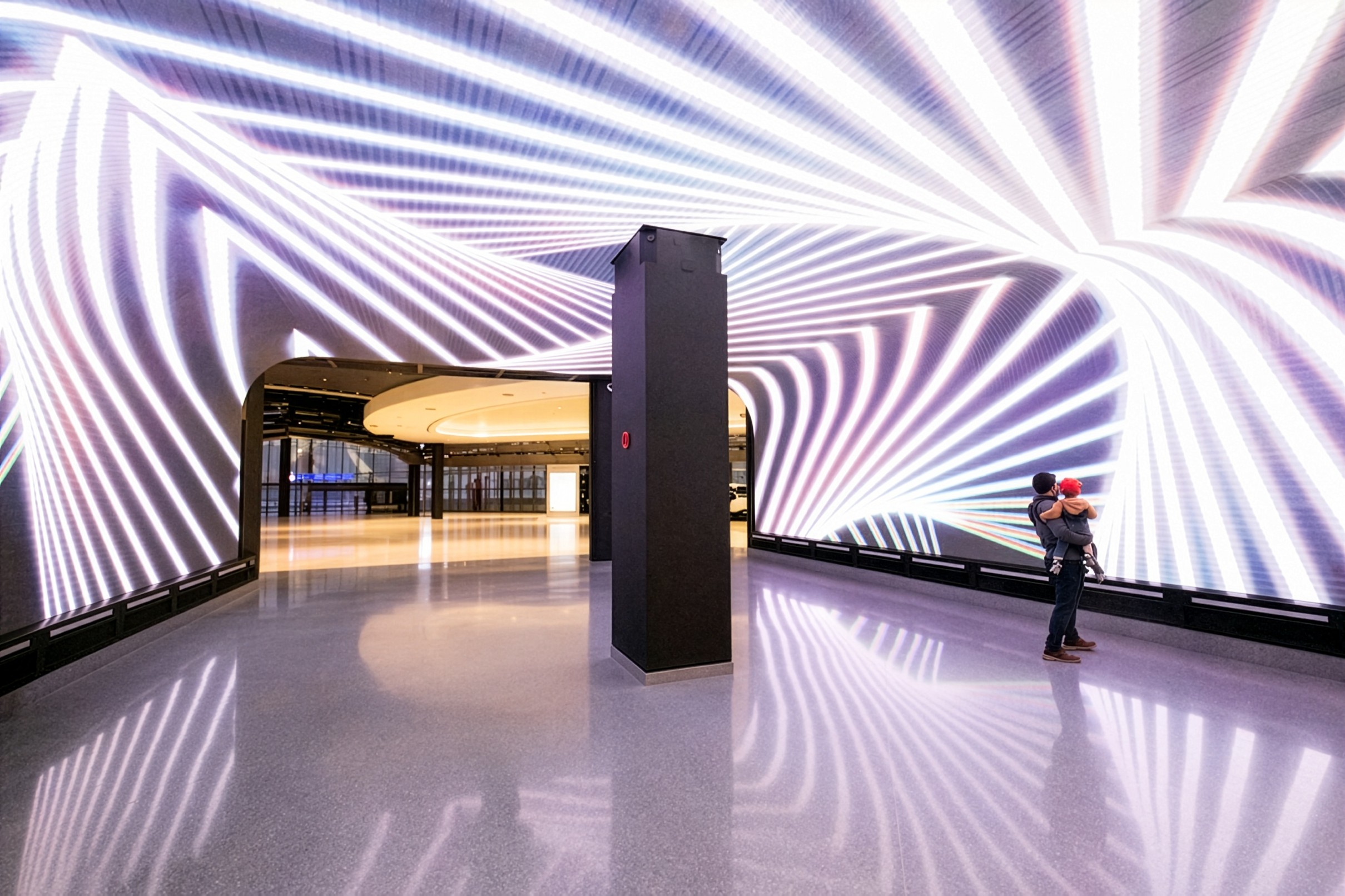 Cleveland Cavaliers immersive LED display Cleveland Cavaliers immersive LED display